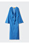 Blue Women's Dress57040387 - 3