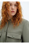 Khaki Women's Jacket57076019 - 5