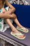LAMBO UNISEX MINT GREEN PLATFORM BEACH-DAYLUK EVA SLIPPERS - 3