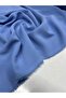 Baby Blue New Generation Crepe Fabric Korean Wear Dress That Doesn'T Show Double Breasted
