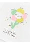 Crew Neck Printed Short Sleeve Baby Girl T-Shirt - 3