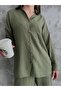 Women's Shirt & Pants Linen Set - 6