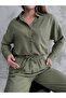 Women's Shirt & Pants Linen Set