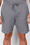 Gray Regular Fit Waffle Knitted Shorts Pajamas Set TMNSS23PT00036 - 5