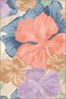 Broadleaf Multicolored Patterned Woven Base Carpet Miravip8201