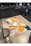 Palm Leaf Multicolor Patterned Woven Base Carpet Miravip8207 - 2