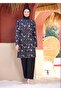 Woman Full Hijab Black C0T9N2O9