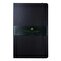 Vj Venzi Reporter Vegan Leather Hard Covered Non-Lined Notebook 13x21 Cm Black