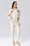 Embroidered Viscose Linen Suit - 6