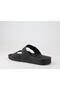 Pc-7241 Orthopedic Black Nubuck Men's Slippers - 2