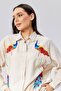 Embroidered Viscose Linen Suit