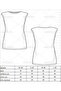 Side drawstring crew neck sleeveless blouse, Flaming Ribbed Camisole Fabric -cotton-likra - 7