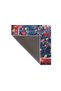 Vintage Blue Red Floral Modern Decorative and Woven Base Carpet Miravip998 - 5