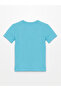 Crew Neck Printed Short Sleeve Boys' T-Shirt - 2