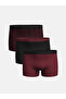 Flexible Cotton 3-Piece Men's Boxer Set - Standard Mold