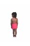 Girl's Pink Lycra Skirt Bikini Set - 4