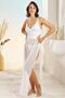 Women's Low-cut Pareo Dress211805 White - 2