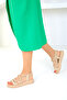 Beige Women's Sandals 19189 - 2