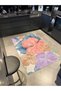 Broadleaf Multicolored Patterned Woven Base Carpet Miravip8201 - 2