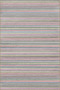 Multicolor Pixel Striped Washable Modern Woven Area Rug miravip8105