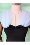 Maya Removable Tulle Sleeve in Baby Blue - 8