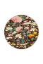 Green Framed Rose Modern Patterned Decorative Washable Carpet Miravip8298 - 4