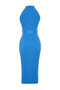 Blue Belt Detailed Knitwear Midi Dress TWOSS22EL1031 - 13