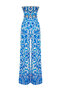 Geometric Patterned Woven Blouse Pants Set TBESS24AU00017 - 7