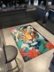 Tiger Patterned Washable Carpet in Modern Colors Miravip8222 - 2