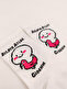 Unisex Comics Fashion Belaya Horses Gild Written College Socks - 3