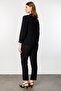Stand Collar Single Button Jacket - 5