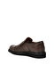 Premium 03256 Coffee Genuine Leather Men's Casual Shoes - 4