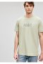 Logo Printed Green T-Shirt Slim Fit / Narrow Cut 066846-85873