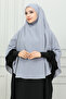 OVAL TIE SUFLE PRACTICAL SCARF