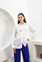 Women's Light Flowing Satin Shirt - 2