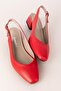 Genuine Leather Short Heeled Shoes Vdt.08 - 3