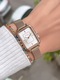 Ferrucci̇ New 2024 Wheat Cord Women's Wrist Watch + Bracelet with Gift - 4