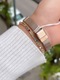 Ferrucci̇ New 2024 Wheat Cord Women's Wrist Watch + Bracelet with Gift - 8