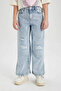 Girl's Jean Pants Light Blue Z4708A6/Nm39