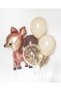 Woodland Theme Deer Balloon Set, Cute Deer Balloon Bouquet, Birthday Balloon Set