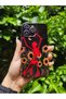 حافظات Balporsuku مطبوعة BSKL متوافقة مع هاتف Iphone 13 Pro Max Red Skeleton Dancer - 4