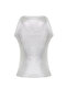 Ecru Foil Printed Basic Knitwear Blouse TWOSS24BZ00512 - 8