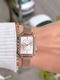 Ferrucci̇ New 2024 Wheat Cord Women's Wrist Watch + Bracelet with Gift - 5