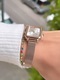 Ferrucci̇ New 2024 Wheat Cord Women's Wrist Watch + Bracelet with Gift - 7
