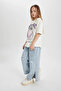 Girl's Jean Pants Light Blue Z4708A6/Nm39 - 2