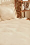 Fierra 100% Cotton Double Duvet Cover Set Beige - 4