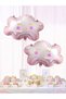 Cute Cloud Balloon Set with Pink Dinosaur Concept - Pink Dinosaur Balloon - 6