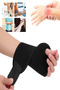 2Pcs Hand Wrist Splint Right Left Compatible Athlete's Hand Wristband Wrist Strap Fitness Gloves Carpal Tunnel