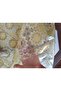 Golden Yellow PVC Oilcloth Stain Resistant Easy to Wipe Table Cloth - 2