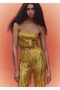 Metallic Tassel Blouse - 8